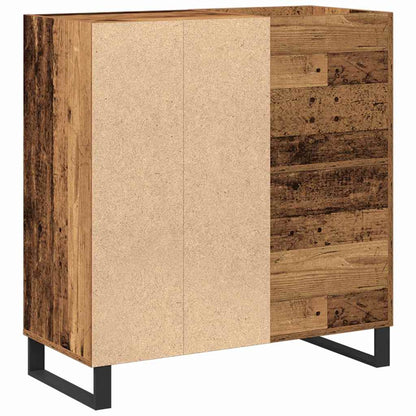 Record Cabinet Old wood 84.5 x 38 x 89 cm Engineered Wood