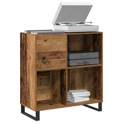 Record Cabinet Old wood 84.5 x 38 x 89 cm Engineered Wood