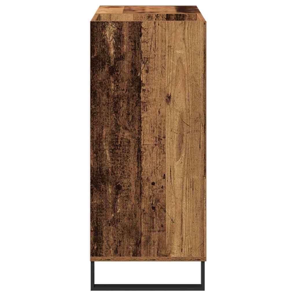 Record Cabinet Old wood 84.5 x 38 x 89 cm Engineered Wood