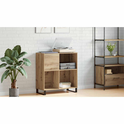 Record Cabinet Artisan oak 84.5 x 38 x 89 cm Engineered Wood