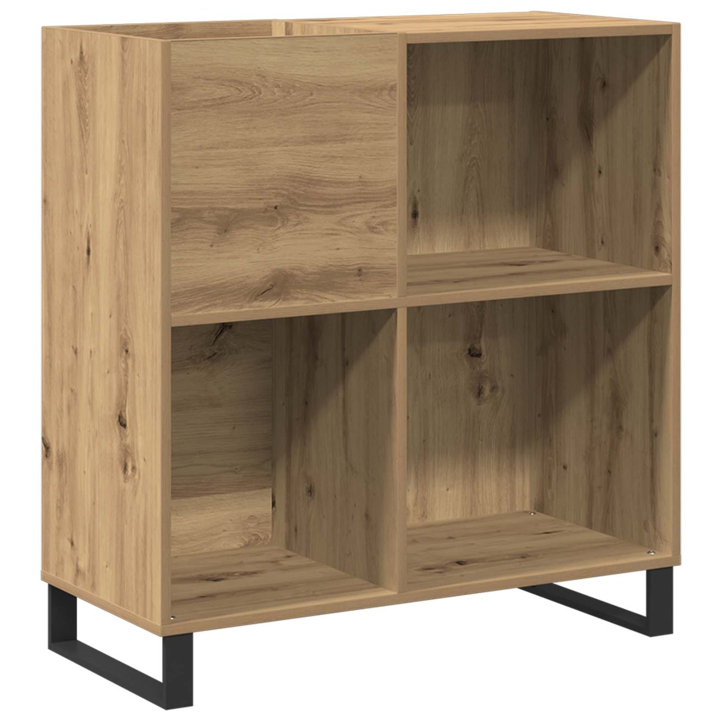 Record Cabinet Artisan oak 84.5 x 38 x 89 cm Engineered Wood