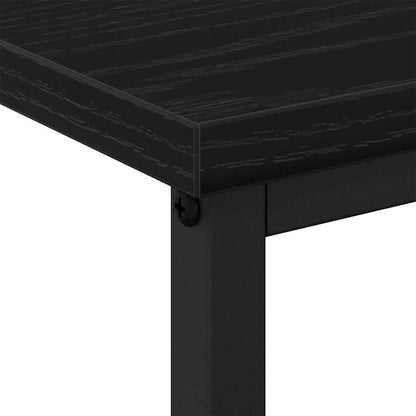 Bedside Cabinet 2 pcs Black Oak 41 x 31 x 80 cm Engineered Wood