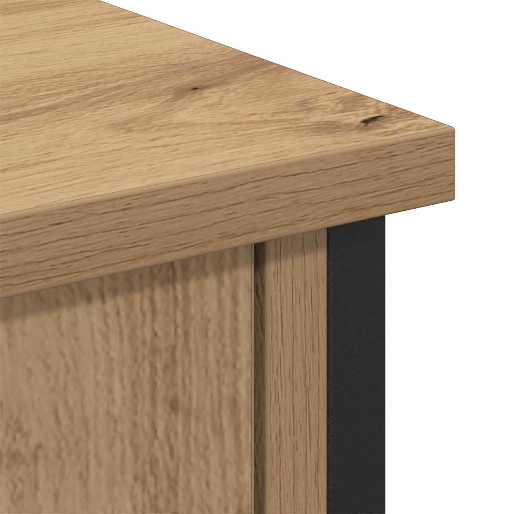TV Cabinet Set 101 x 35 x 65 cm Artisan Oak Engineered Wood
