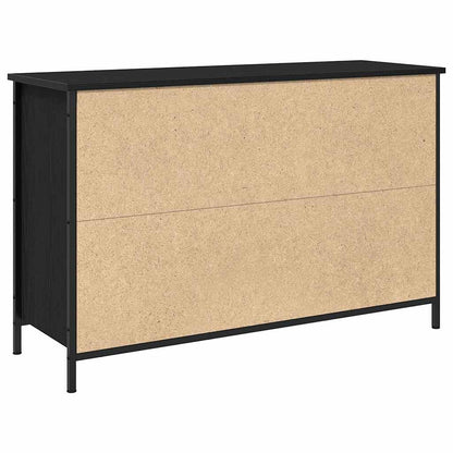 TV Cabinet Set Black Oak 101 x 35 x 65 cm Engineered Wood