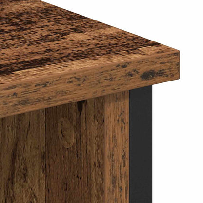 TV Cabinet Set Old Wood 100 x 35 x 45 cm Engineered Wood