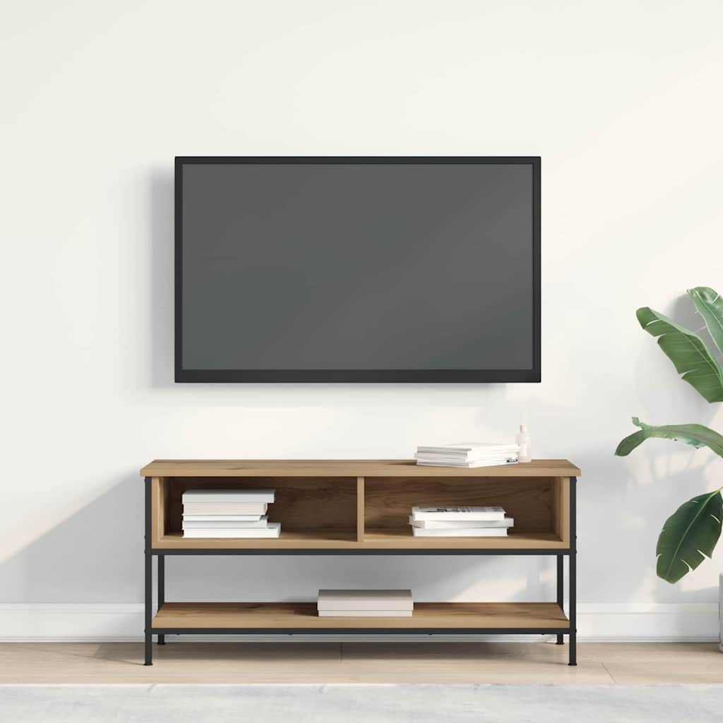 TV Cabinet Set 100 x 35 x 45 cm Artisan Oak Engineered Wood