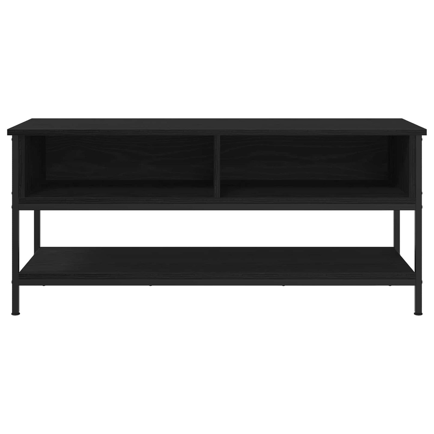 TV Cabinet Set Black Oak 100 x 35 x 45 cm Engineered Wood