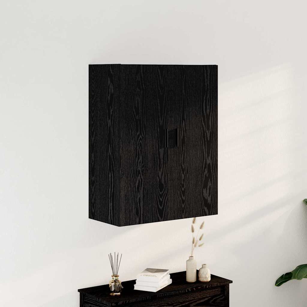 Wall-mounted Cabinet Wall-mounted Black Oak 69.5 x 34 x 90 cm