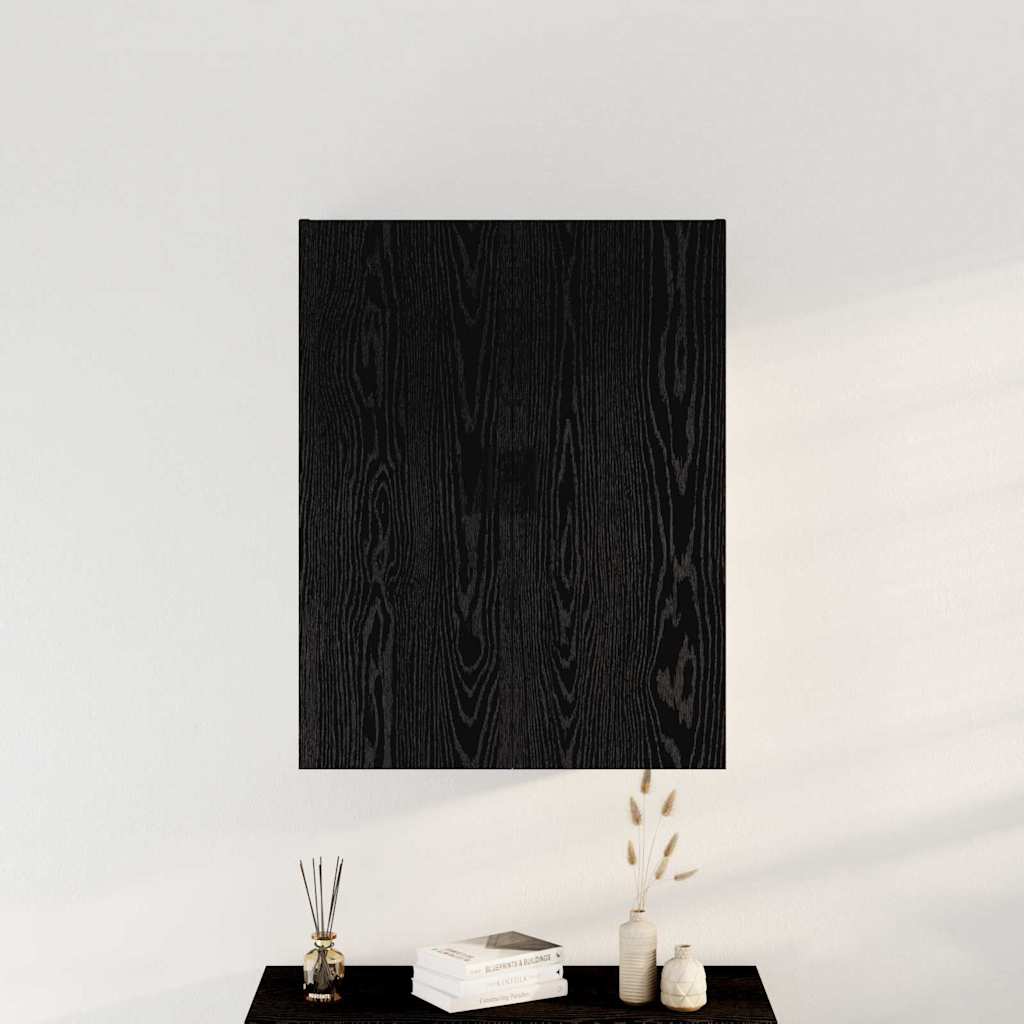 Wall-mounted Cabinet Wall-mounted Black Oak 69.5 x 34 x 90 cm