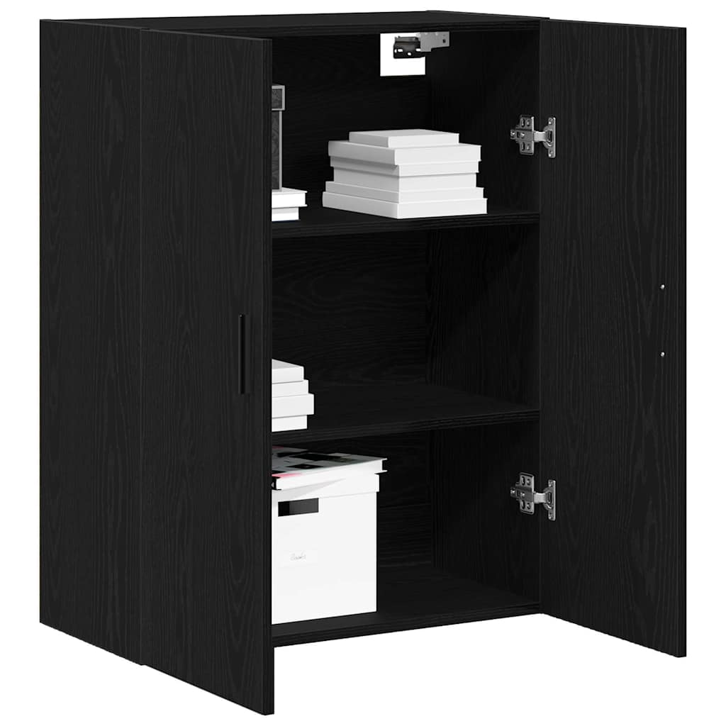 Wall-mounted Cabinet Wall-mounted Black Oak 69.5 x 34 x 90 cm