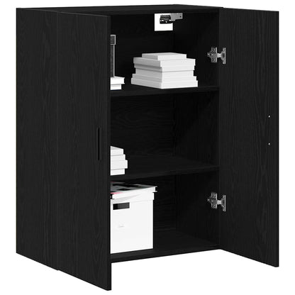 Wall-mounted Cabinet Wall-mounted Black Oak 69.5 x 34 x 90 cm