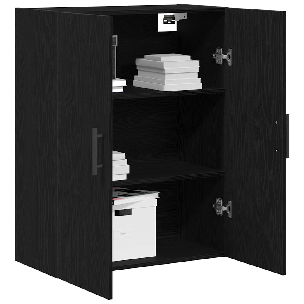 Wall-mounted Cabinet Wall-mounted Black Oak 69.5 x 34 x 90 cm