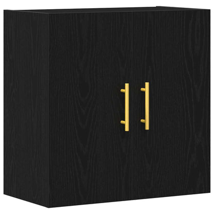 Wall-mounted Cabinet 60 x 31 x 70 cm Engineered Wood Black Oak