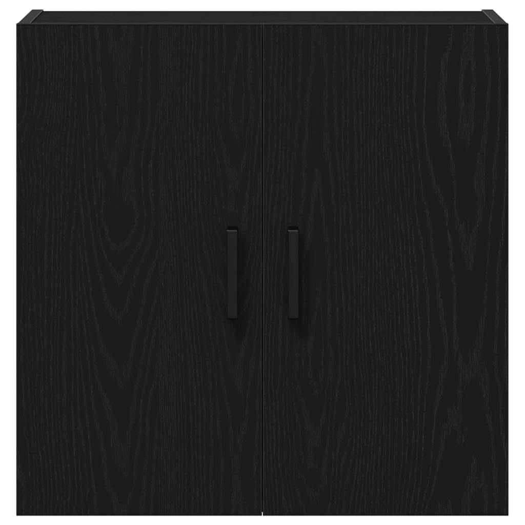 Wall-mounted Cabinet Black Oak 60 x 31 x 60 cm Engineered Wood