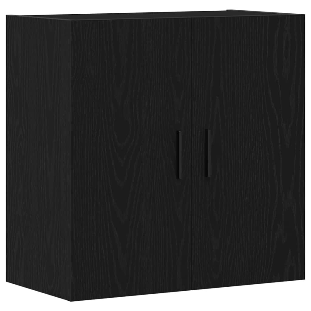 Wall-mounted Cabinet 60 x 31 x 60 cm Engineered Wood Black Oak