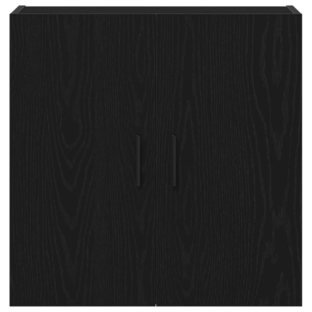 Wall-mounted Cabinet 60 x 31 x 60 cm Engineered Wood Black Oak