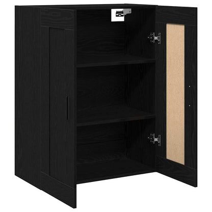 Wall-mounted Cabinet Black Oak 69.5 x 34 x 90 cm