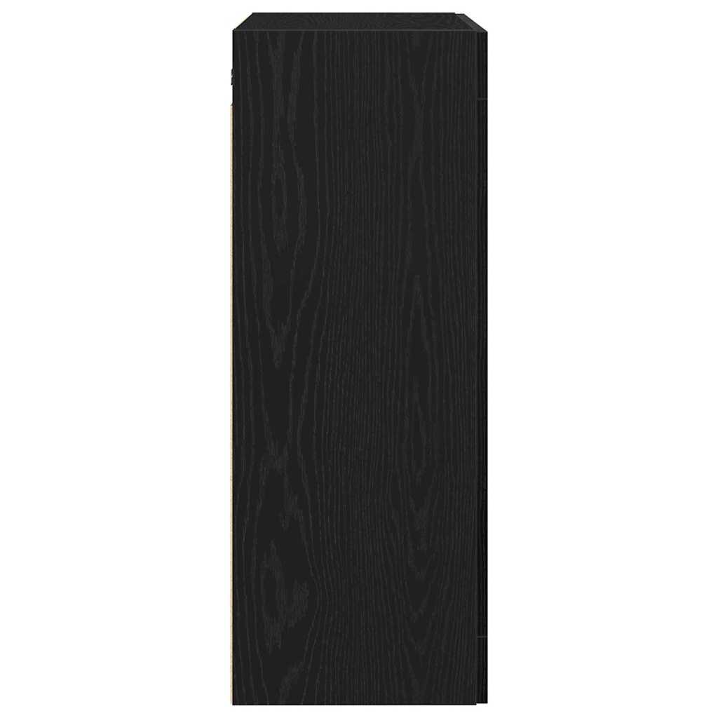 Wall-mounted Cabinet Black Oak 69.5 x 34 x 90 cm