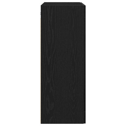 Wall-mounted Cabinet Black Oak 69.5 x 34 x 90 cm