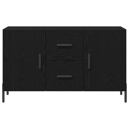 Sideboard Black Oak 100 x 36 x 60 cm Engineered Wood
