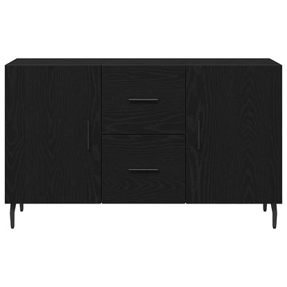 Sideboard Black Oak 100 x 36 x 60 cm Engineered Wood