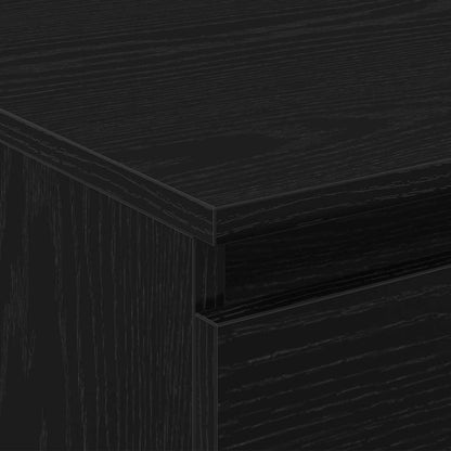 Coffee Table Black Oak 90 x 50 x 36.5 cm Engineered Wood