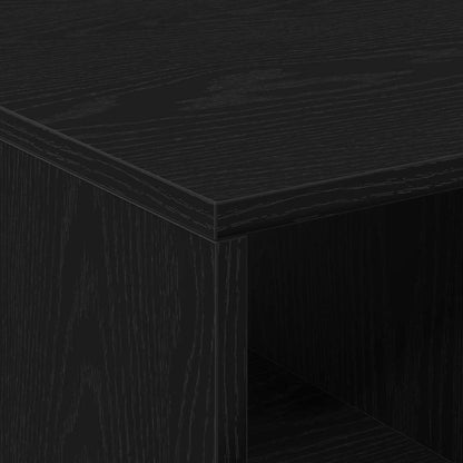Coffee Table Black Oak 90 x 50 x 36.5 cm Engineered Wood