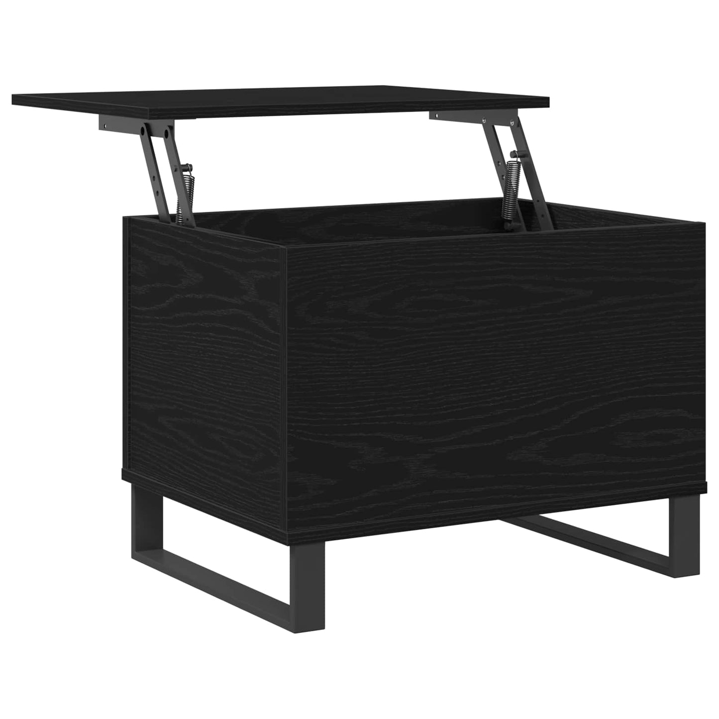 Coffee Table Black Oak 60 x 44.5 x 45 cm