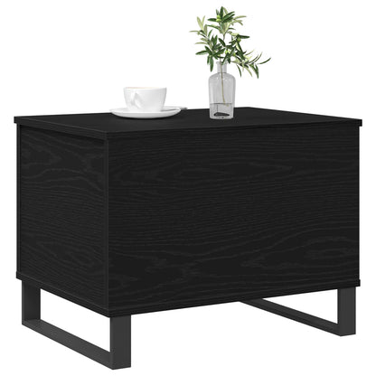 Coffee Table Black Oak 60 x 44.5 x 45 cm