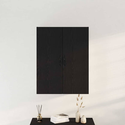 Wall-mounted Cabinet Wall-mounted Black Oak 69.5 x 34 x 180 cm