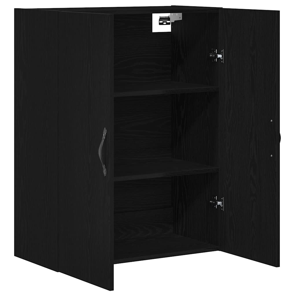 Wall-mounted Cabinet Wall-mounted Black Oak 69.5 x 34 x 180 cm