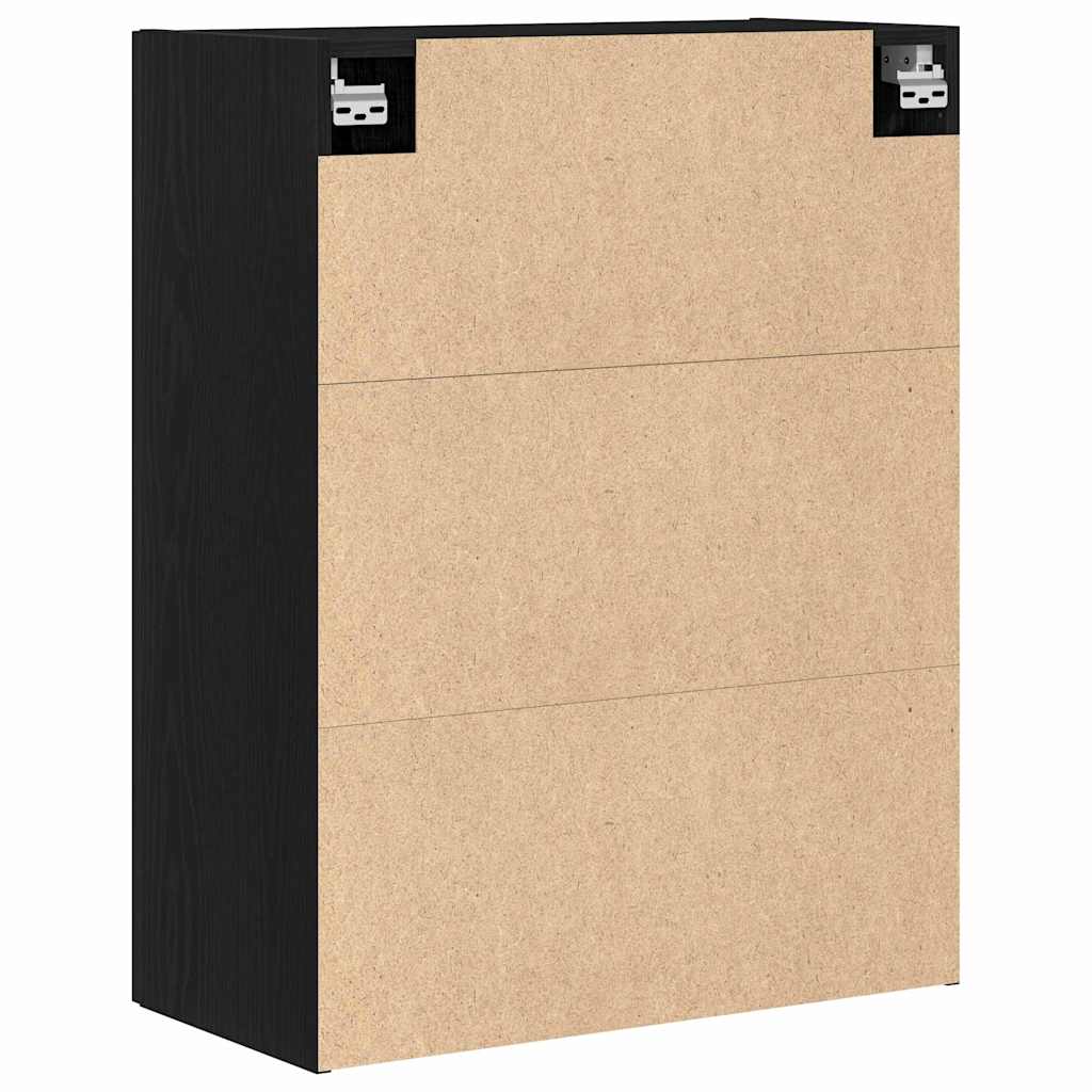 Wall-mounted Cabinet Wall-mounted Black Oak 69.5 x 34 x 180 cm