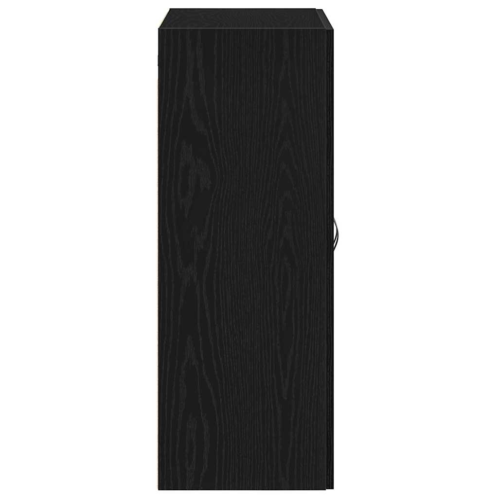 Wall-mounted Cabinet Wall-mounted Black Oak 69.5 x 34 x 180 cm