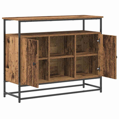 Sideboard Old Wood 100 x 35 x 80 cm Engineered Wood