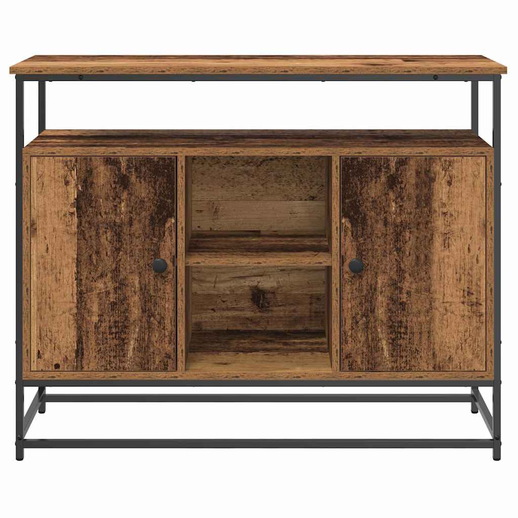 Sideboard Old Wood 100 x 35 x 80 cm Engineered Wood