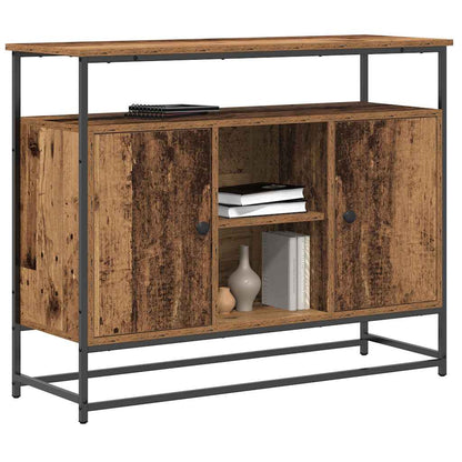 Sideboard Old Wood 100 x 35 x 80 cm Engineered Wood