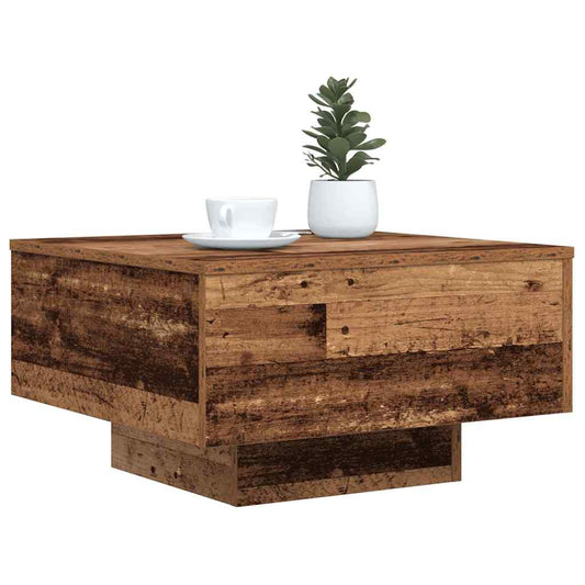 Old Wood 55 x 55 x31 cm Engineered Wood