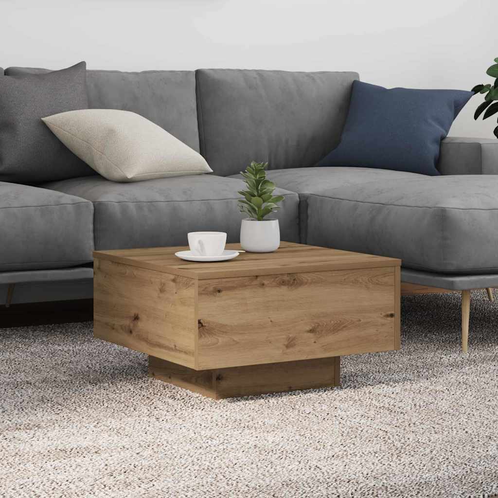 Artisan Oak 55 x 55 x31 cm Engineered Wood