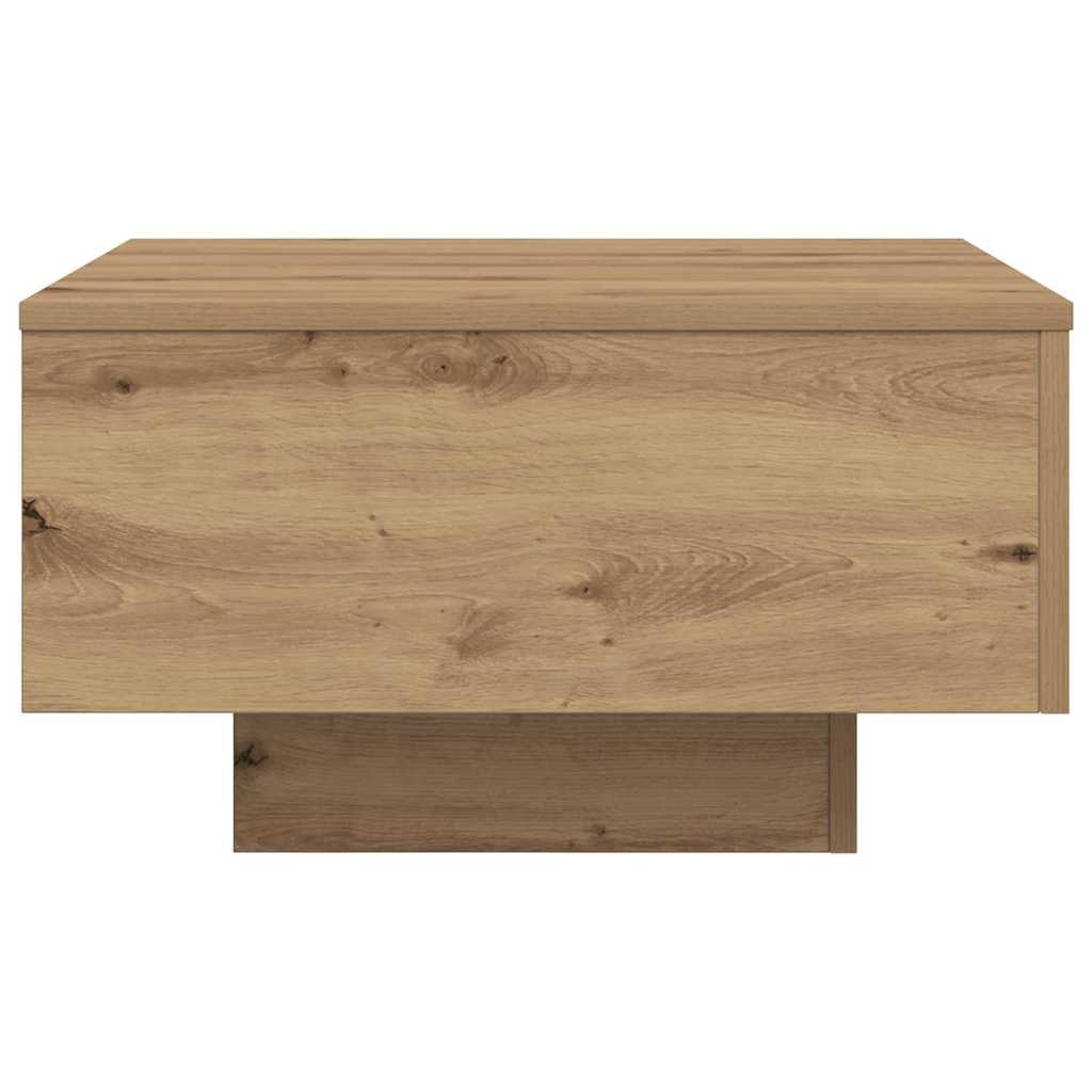 Coffee Table Artisan Oak 55 x 55 x31 cm Engineered Wood