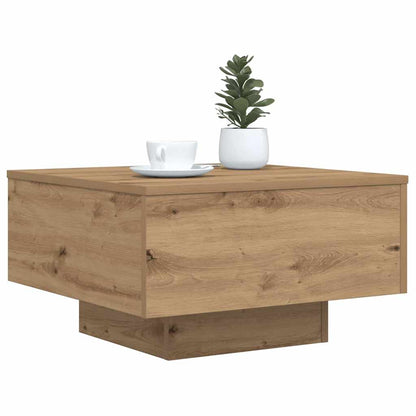 Coffee Table Artisan Oak 55 x 55 x31 cm Engineered Wood