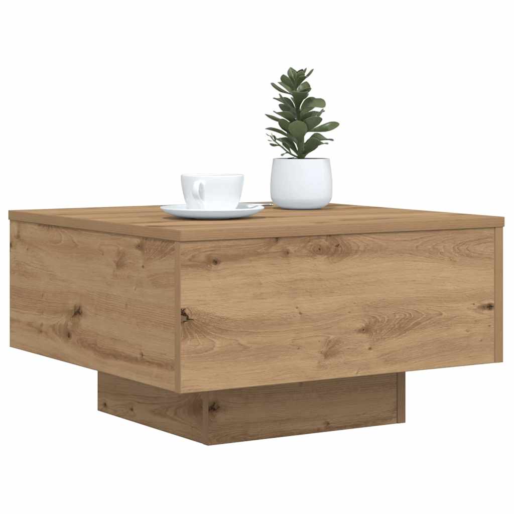 Artisan Oak 55 x 55 x31 cm Engineered Wood