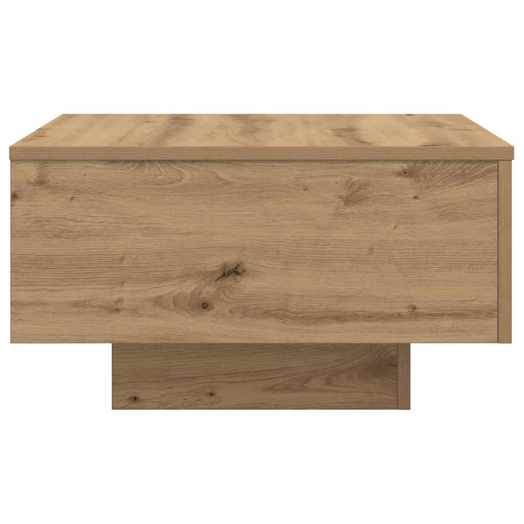 Coffee Table Artisan Oak 55 x 55 x31 cm Engineered Wood