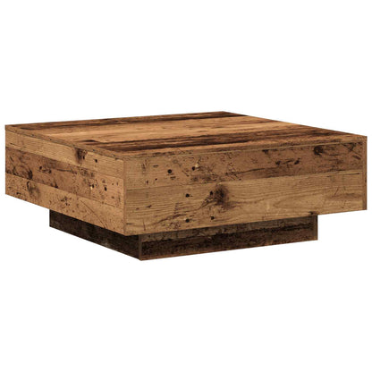 Coffee Table Old Wood 80 x 80 x 31 cm