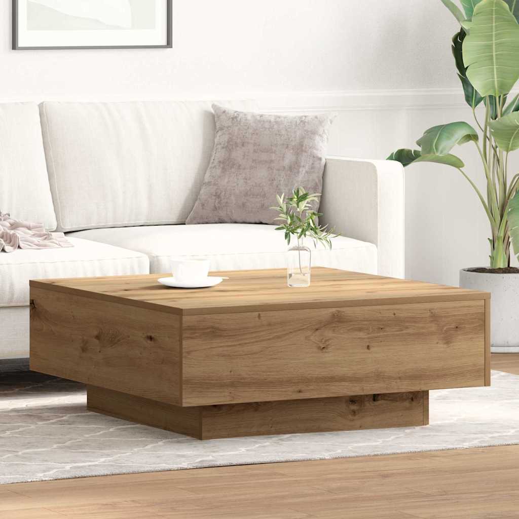 Coffee Table Artisan Oak 80 x 80 x 31 cm