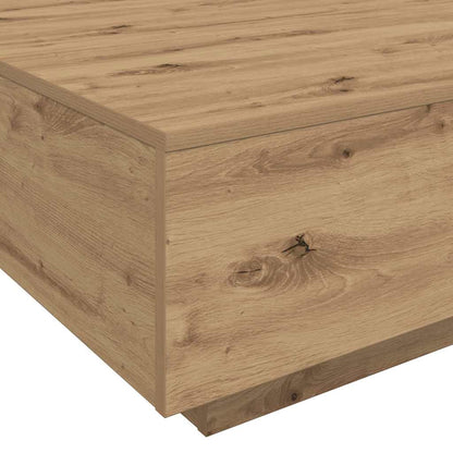 Coffee Table Artisan Oak 80 x 80 x 31 cm Engineered Wood