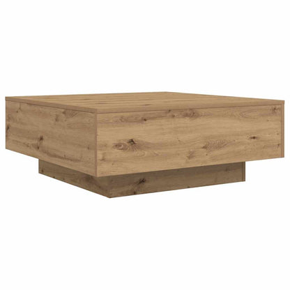 Artisan Oak 80 x 80 x 31 cm Engineered Wood