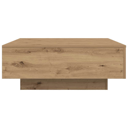 Coffee Table Artisan Oak 80 x 80 x 31 cm Engineered Wood