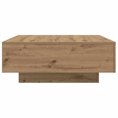 Coffee Table Artisan Oak 80 x 80 x 31 cm Engineered Wood