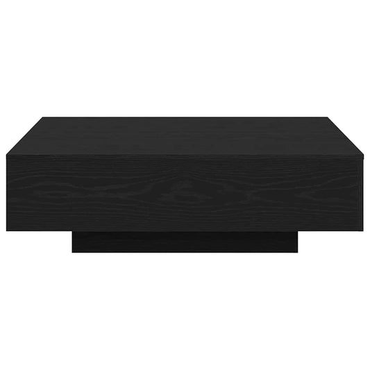 Coffee Table Black Oak 100 x 100 x 31 cm