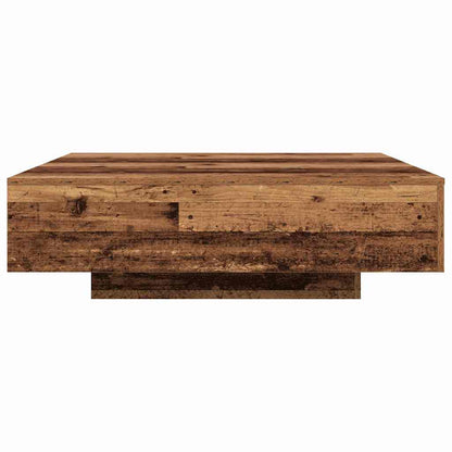 Coffee Table Old Wood 100 x 100 x 31 cm Engineered Wood